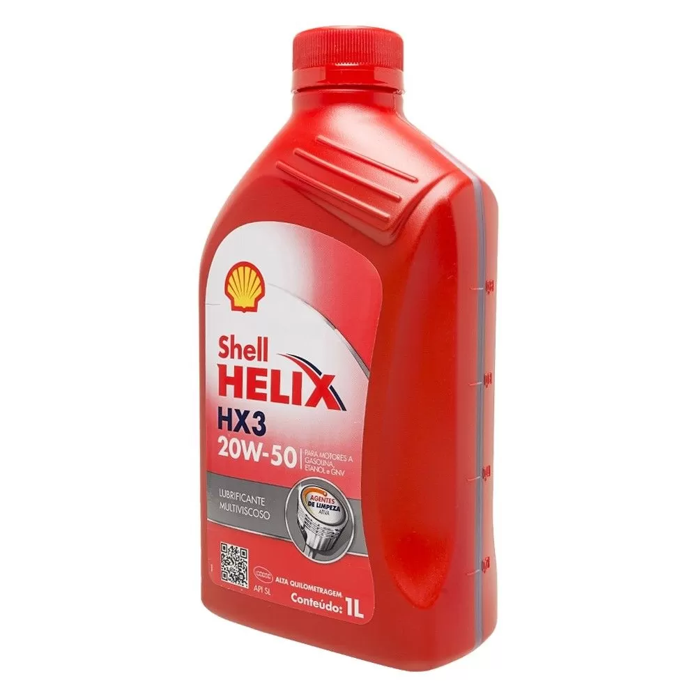 20W50 SHELL HELIX HX3 ÓLEO LUBRIFICANTE MOTOR